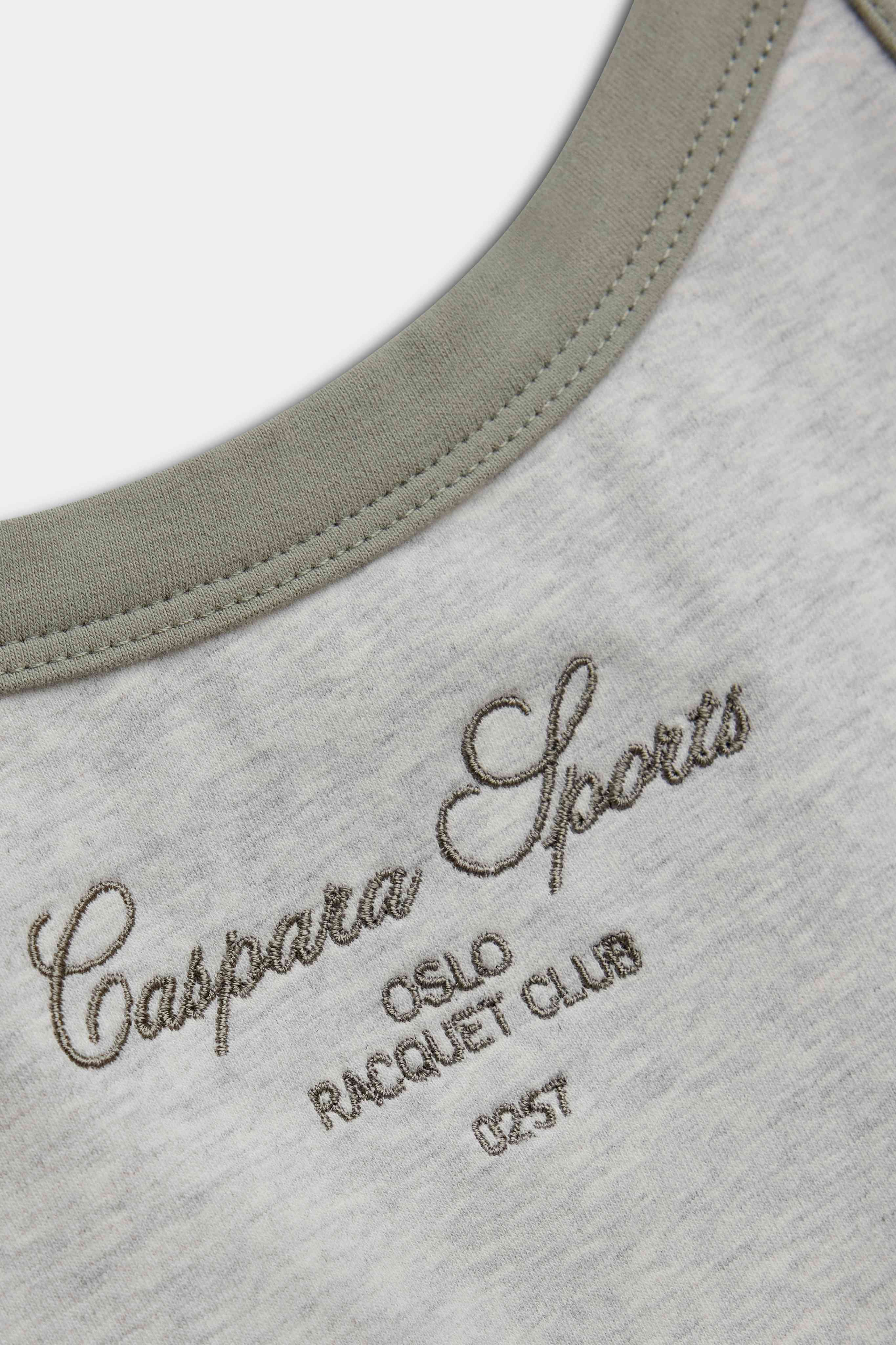 W. Racquet Club Singlet - Grey Melange